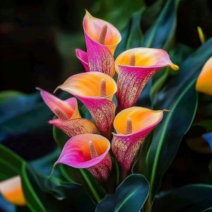 Калла Оникс купить по цене от 450р. в интернет-магазине «Посадика» с доставкой почтой в в Бердске и по всей России – [изображение №1].